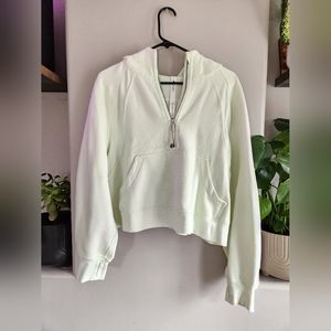 Scuba Oversized Half Zip Hoodie